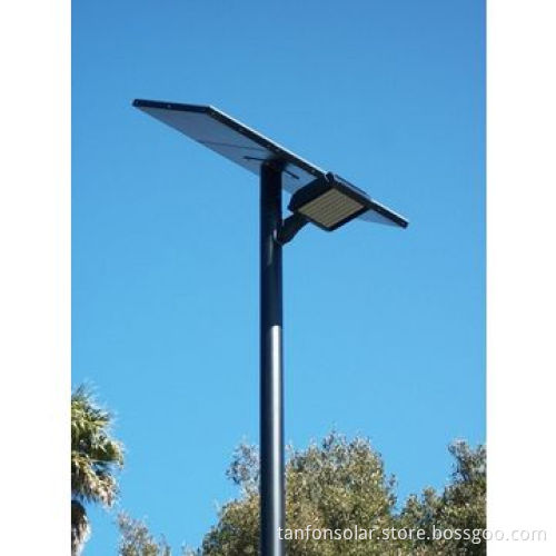 12W-160W Solar LED Street Lights with Mono Solar Panel and Gel Battery Design